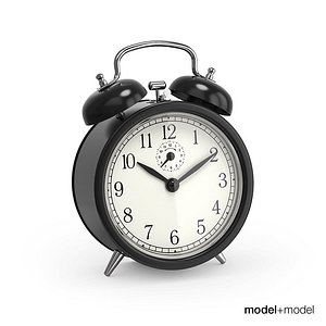 3d model alarm clock