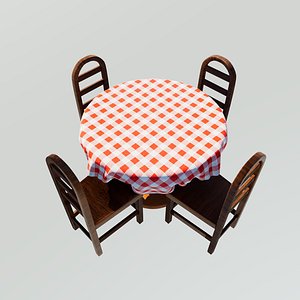 Table 3D model