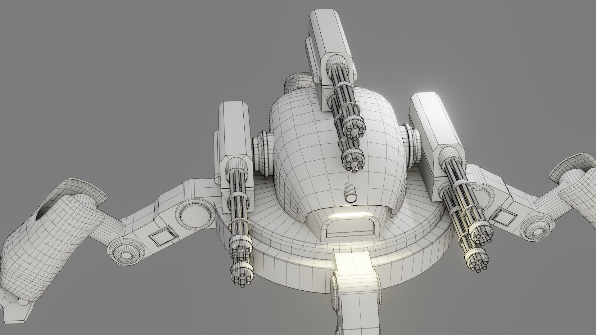 Sci Fi Quad Bot - Low Poly - Game Ready - PBR 3D model https://p.turbosquid.com/ts-thumb/8h/P2xwL4/6a/wire_0013/jpg/1646305396/1920x1080/fit_q87/0961b200d0c3768c69b1ea82892bbc89bf1e08b7/wire_0013.jpg