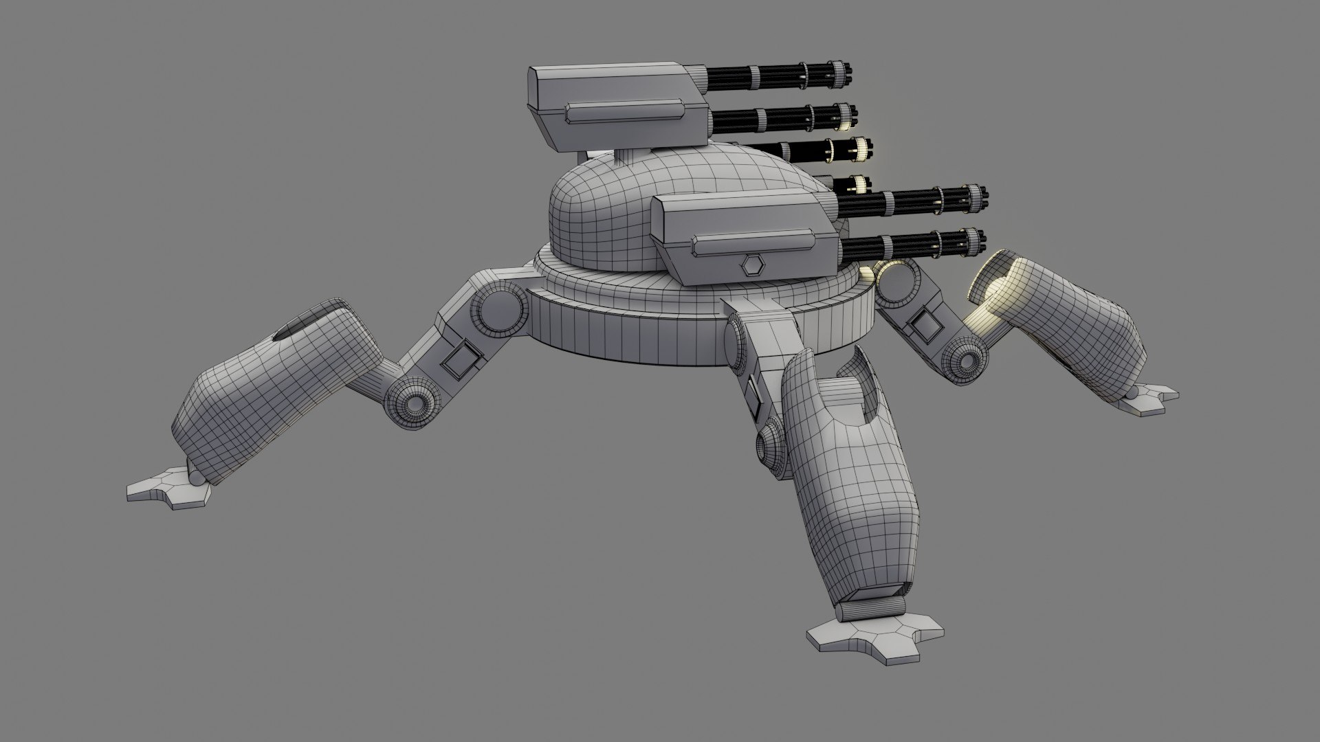 Sci Fi Quad Bot - Low Poly - Game Ready - PBR 3D model https://p.turbosquid.com/ts-thumb/8h/P2xwL4/EW/wire_0008/jpg/1646305392/1920x1080/fit_q87/47a072688ebef1f9f6fb612450c5072a15cd7895/wire_0008.jpg