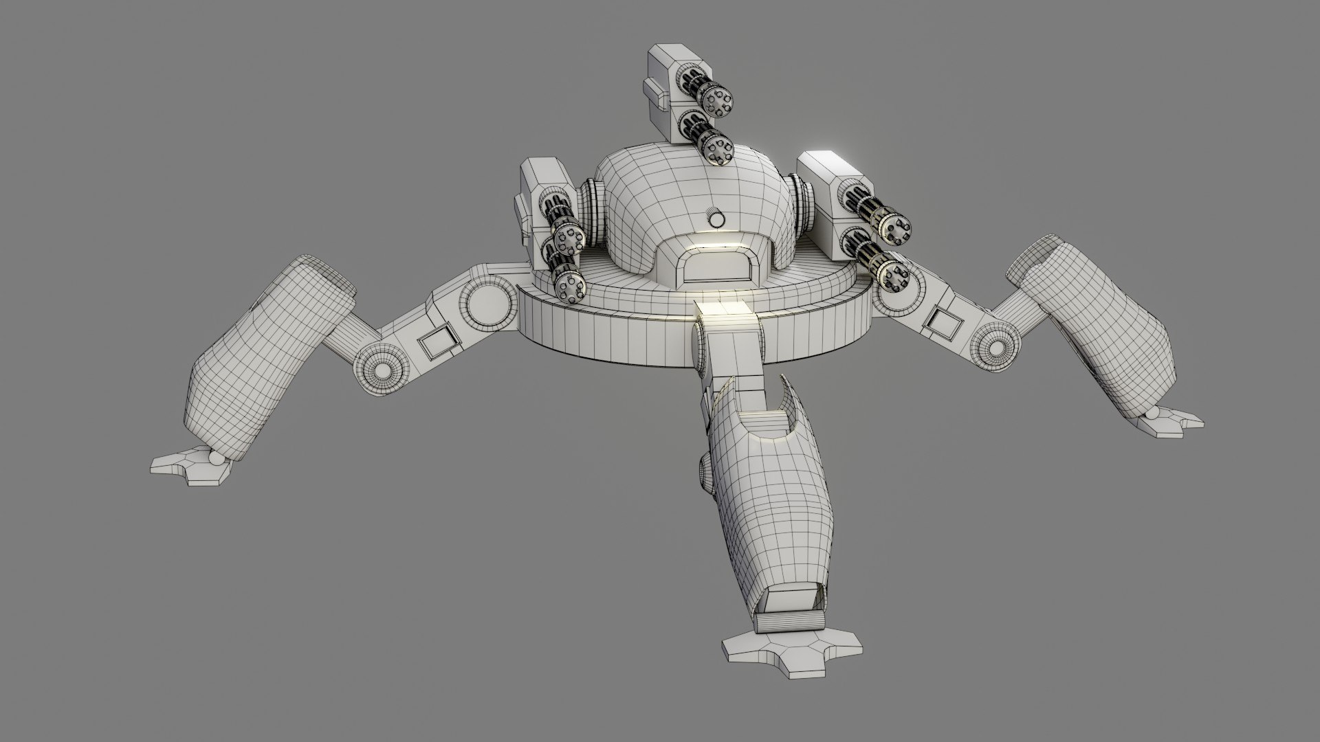 Sci Fi Quad Bot - Low Poly - Game Ready - PBR 3D model https://p.turbosquid.com/ts-thumb/8h/P2xwL4/TF/wire_0011/jpg/1646305391/1920x1080/fit_q87/0965b2d02c9ce72f0b50ac85858bf1097dce59b7/wire_0011.jpg