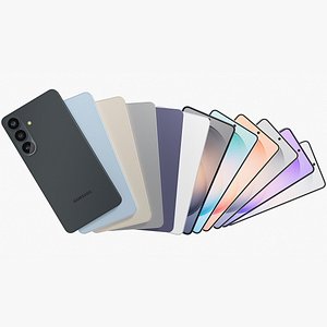 3D Samsung Galaxy S26 Plus All Colors model