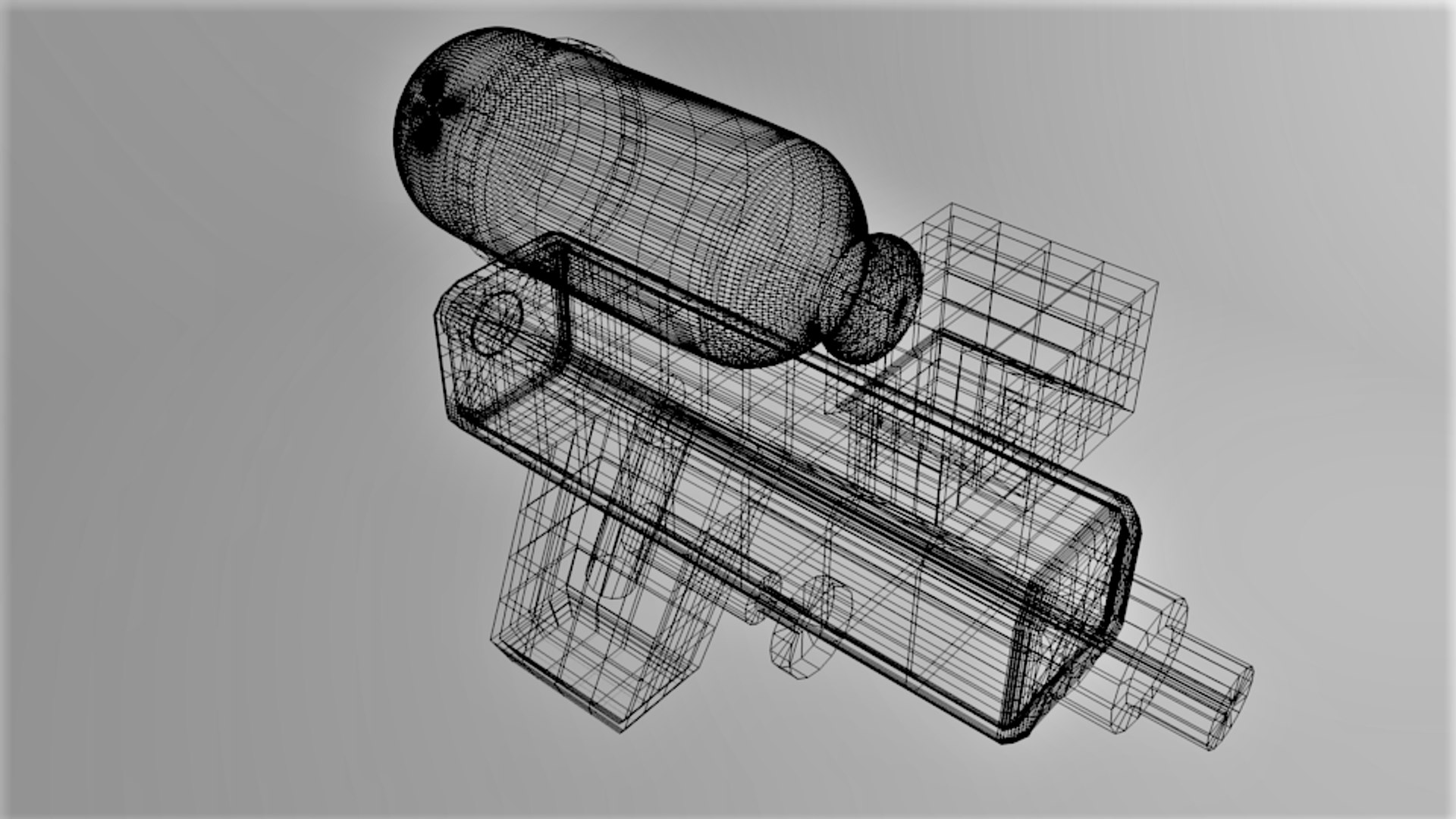 Toy watergun 2 model - TurboSquid 1564538