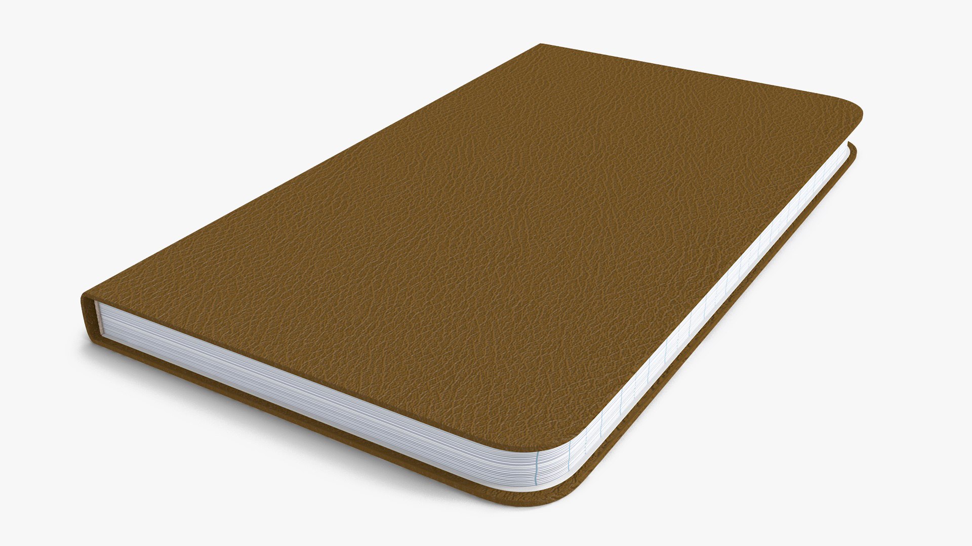 Classic Hardcover Notebook 3D model preview