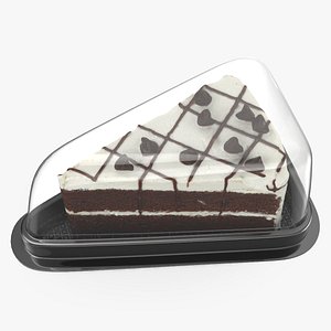 White Chocolate Cake Triangle Box