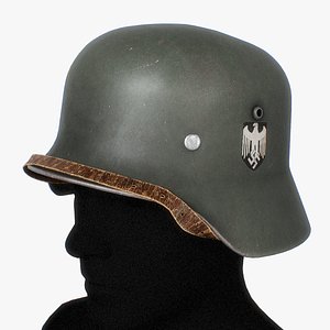 German helmet World War II 3D model