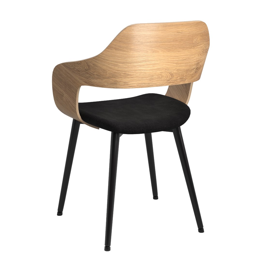 Jysk Hvidovre Chair 3D Model TurboSquid 1549843