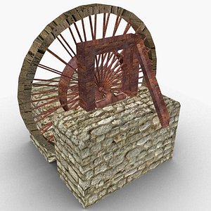 water mill wheel