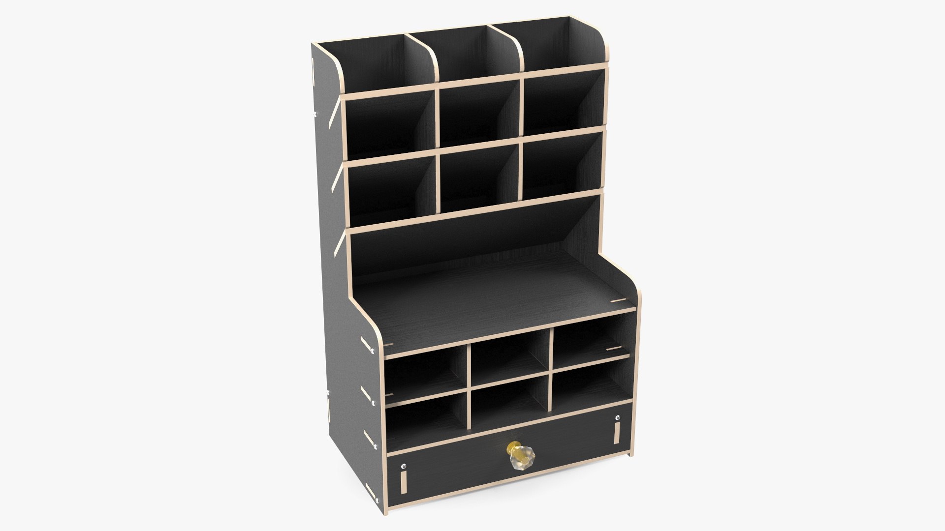 Pen Organizer 3D model preview