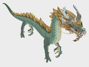 3D dragon rig