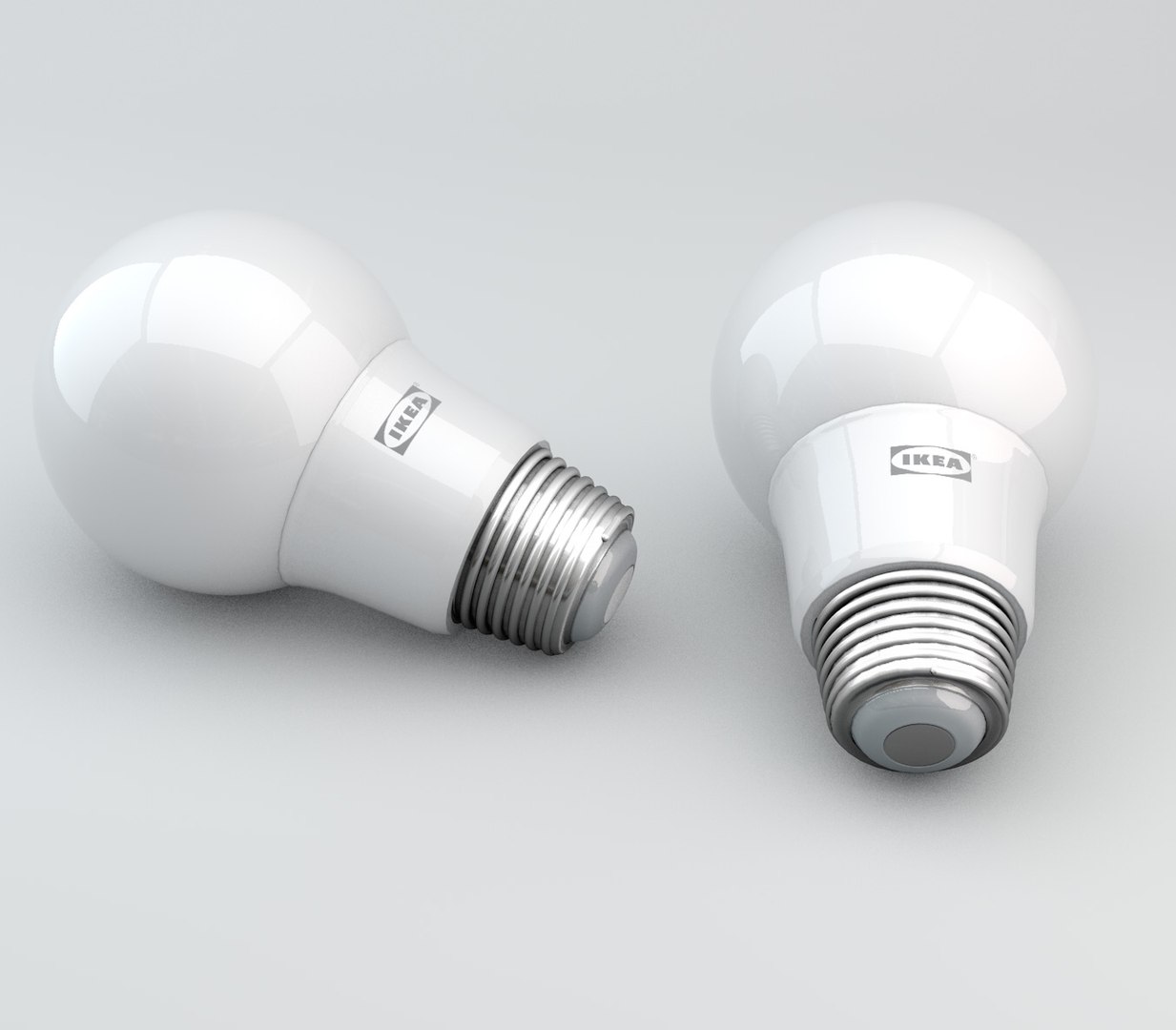 3D E27 Ikea Ryet Light Bulb - TurboSquid 1304854