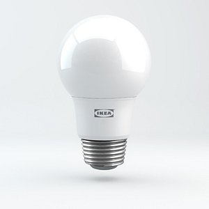3D e27 ikea ryet light bulb