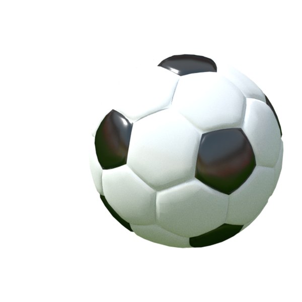 3d soccer ball