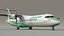 3D ATR72 Binter Canarias SC model