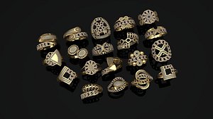 ring gold model