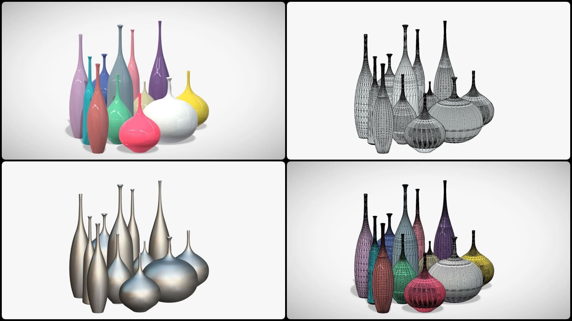 12 Porcelain Vessels Pack- Low Poly Flower Pots 3D model https://p.turbosquid.com/ts-thumb/8h/motLIC/K9/collage4/jpg/1755757972/1920x1080/fit_q87/8623597e33ec1b7f29832e1f0a72bfba189b1bfb/collage4.jpg