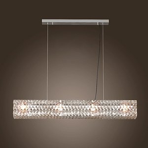 spiridon linear chandelier - 3d model