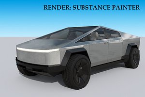 3D model TESLA CYBERTRUCK