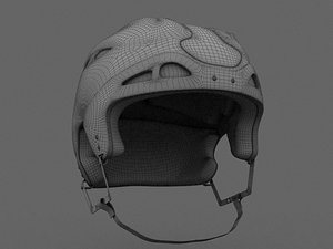 hockey helmet 3d model