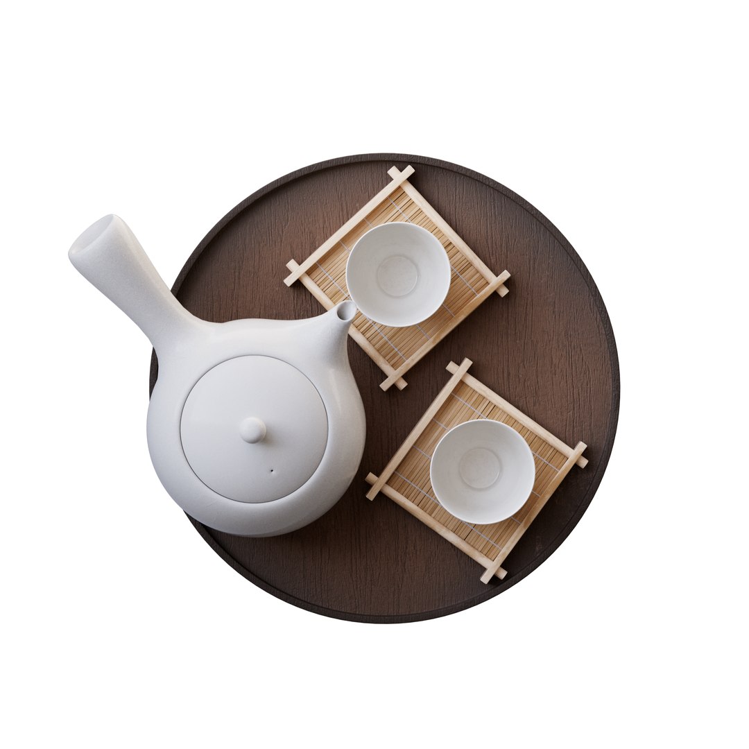 3D White Tea Set with Bamboo Coasters and Wooden Tray https://p.turbosquid.com/ts-thumb/8i/9lobVU/NV/cinema4d3/png/1740410162/1920x1080/fit_q87/422bb2287e91811423be44696af8d3ae8fbd6ee5/cinema4d3.jpg