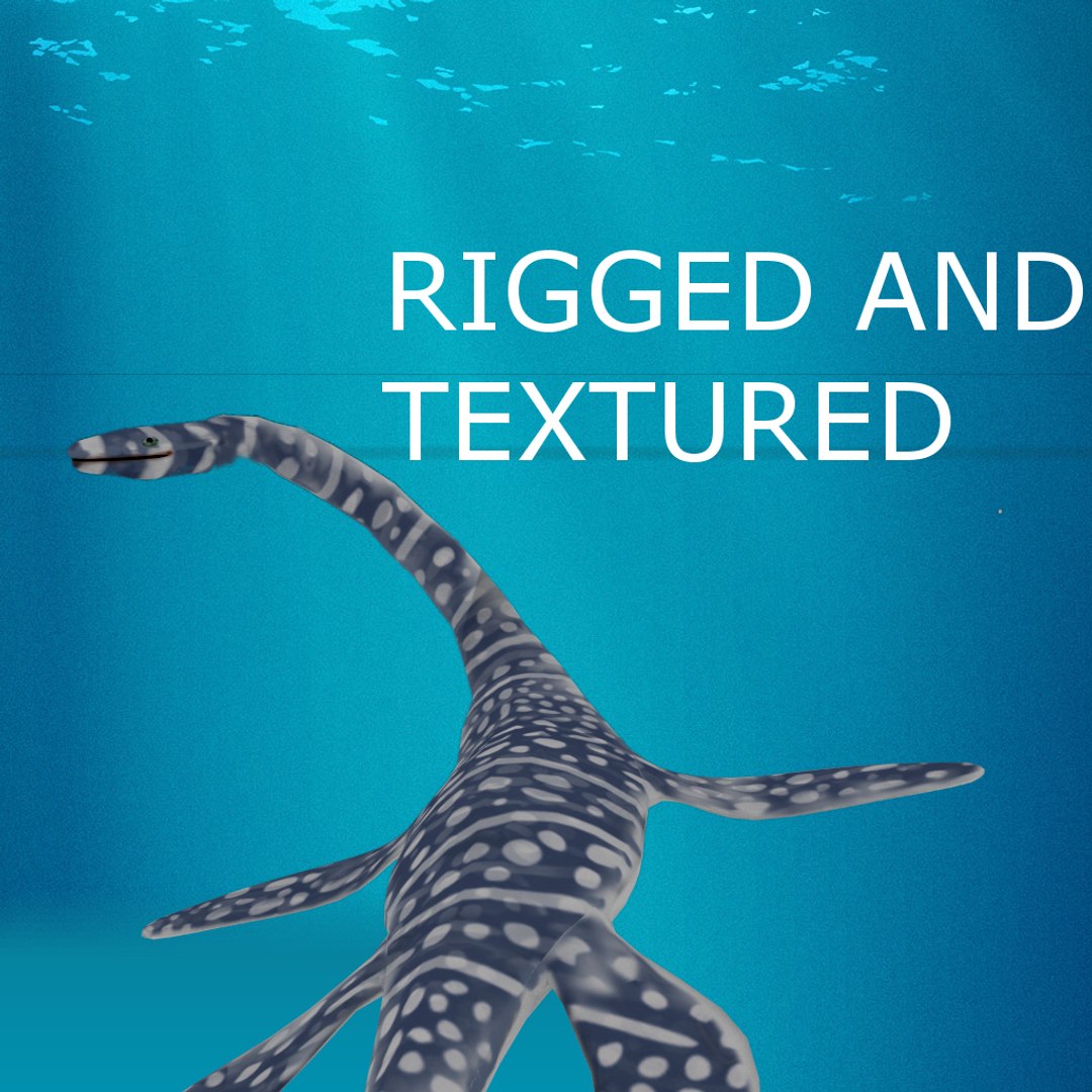 3D Plesiosaurus Plesiosaur - TurboSquid 1416026