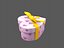 heart gift box 3D