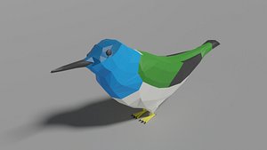bird hummingbird 3D model