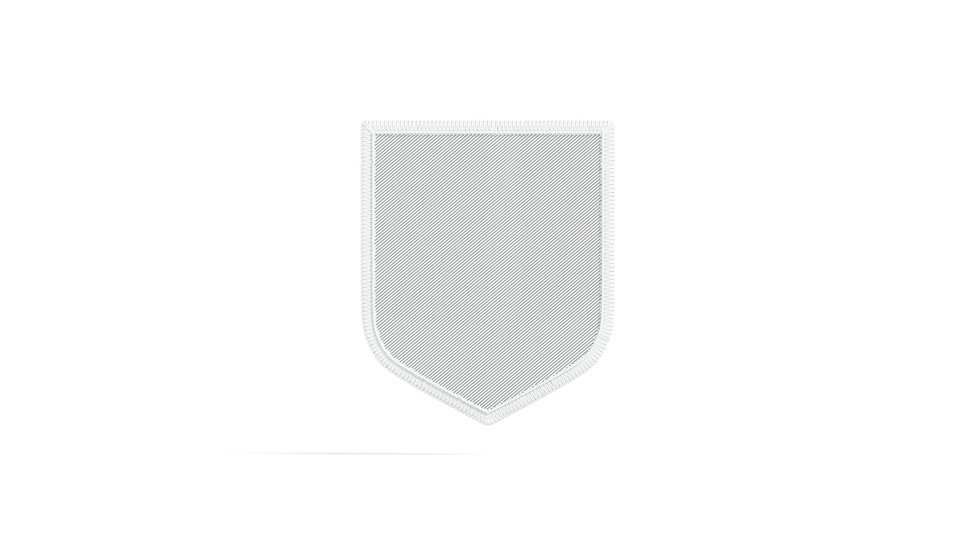 3D model White Shield Embroidered Patch - lying embroidery emblem https://p.turbosquid.com/ts-thumb/8i/IFK1NW/Mf/turnable/jpg/1715183797/1920x1080/turn_fit_q99/e169469e8d41242e447be0fa09bffbf32a2d7ce0/turnable-1.jpg