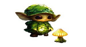 Friendly mushroom