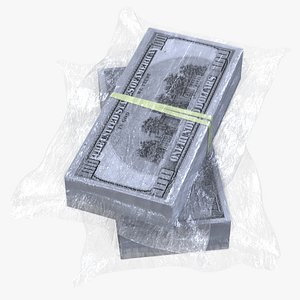 wrapped stack dollar$ 3D