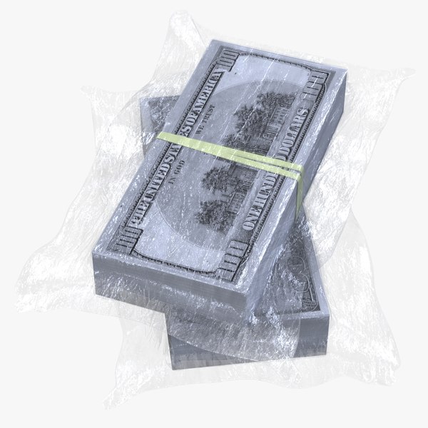 Wrapped stack dollar$ 3D - TurboSquid 1167822