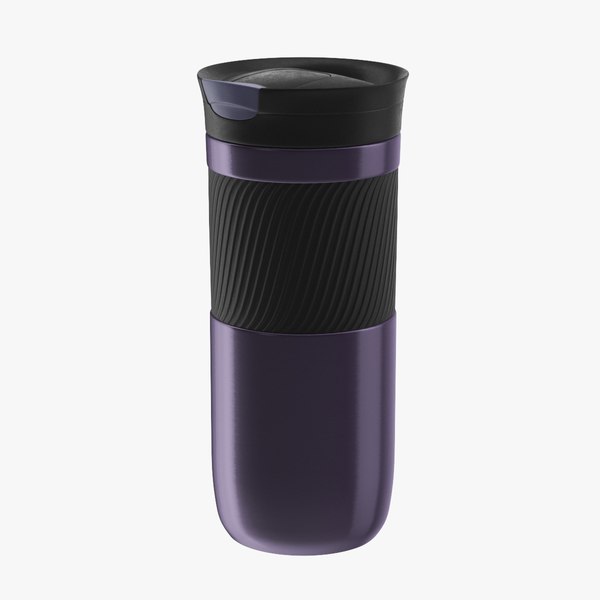 3D Thermo Cup Stainless Purple