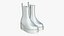 Gewebte Lederstiefel Damen