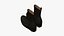 Gewebte Lederstiefel Damen