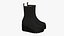 Gewebte Lederstiefel Damen