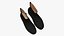 Gewebte Lederstiefel Damen