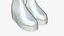 Gewebte Lederstiefel Damen
