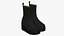 Gewebte Lederstiefel Damen