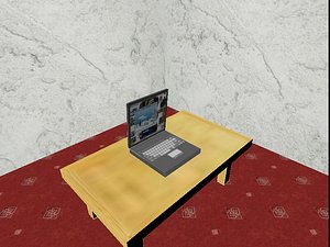 free 3ds model laptop blender