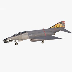 f-4e turkish air force 3D model