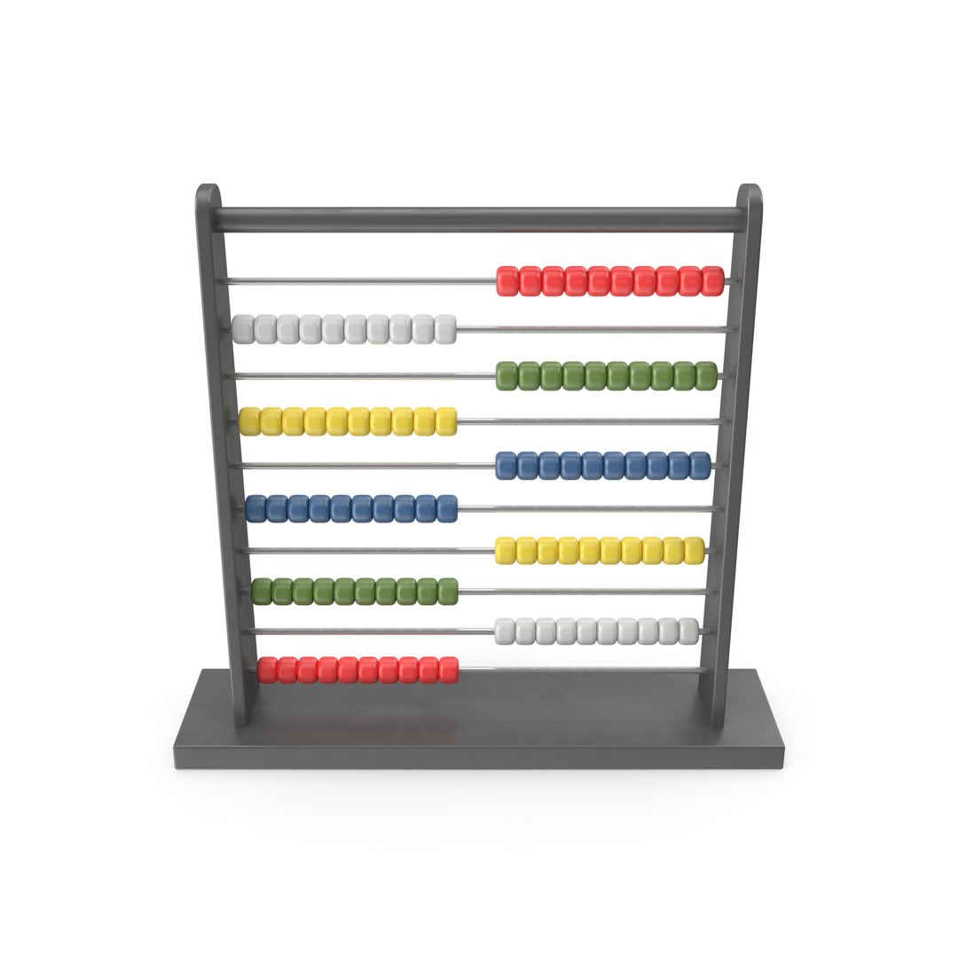 3D Abacus - TurboSquid 1943716