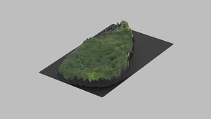 Sri Lanka Map Country 3D model