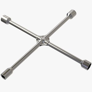 Universal Lug 4-Way Cross Wrench
