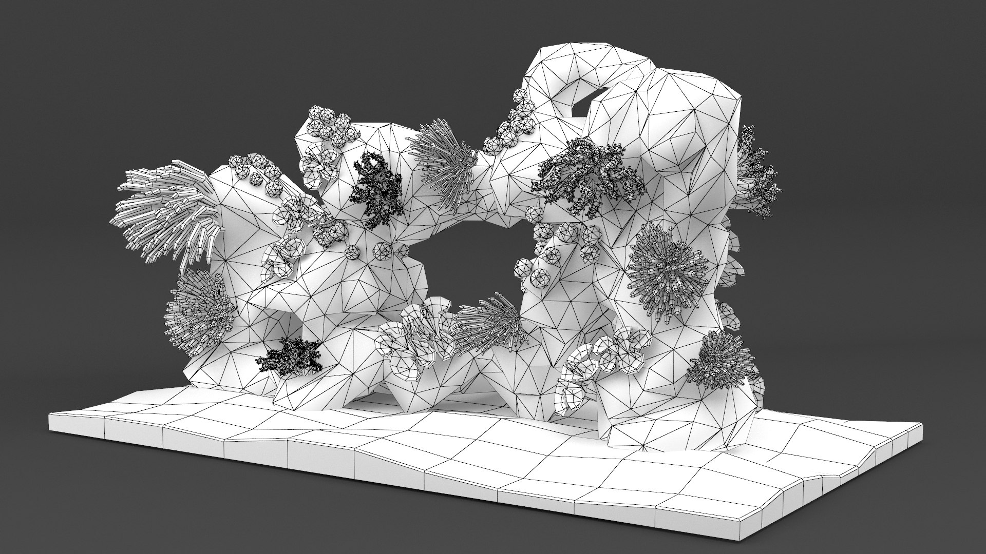 - Coral Reef Rigged 3d Model