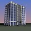 3d 3ds modern office building