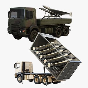 Kamikaze Drone launcher Truck's Bundle