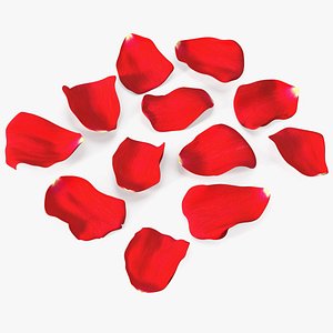 Rose Petals Red
