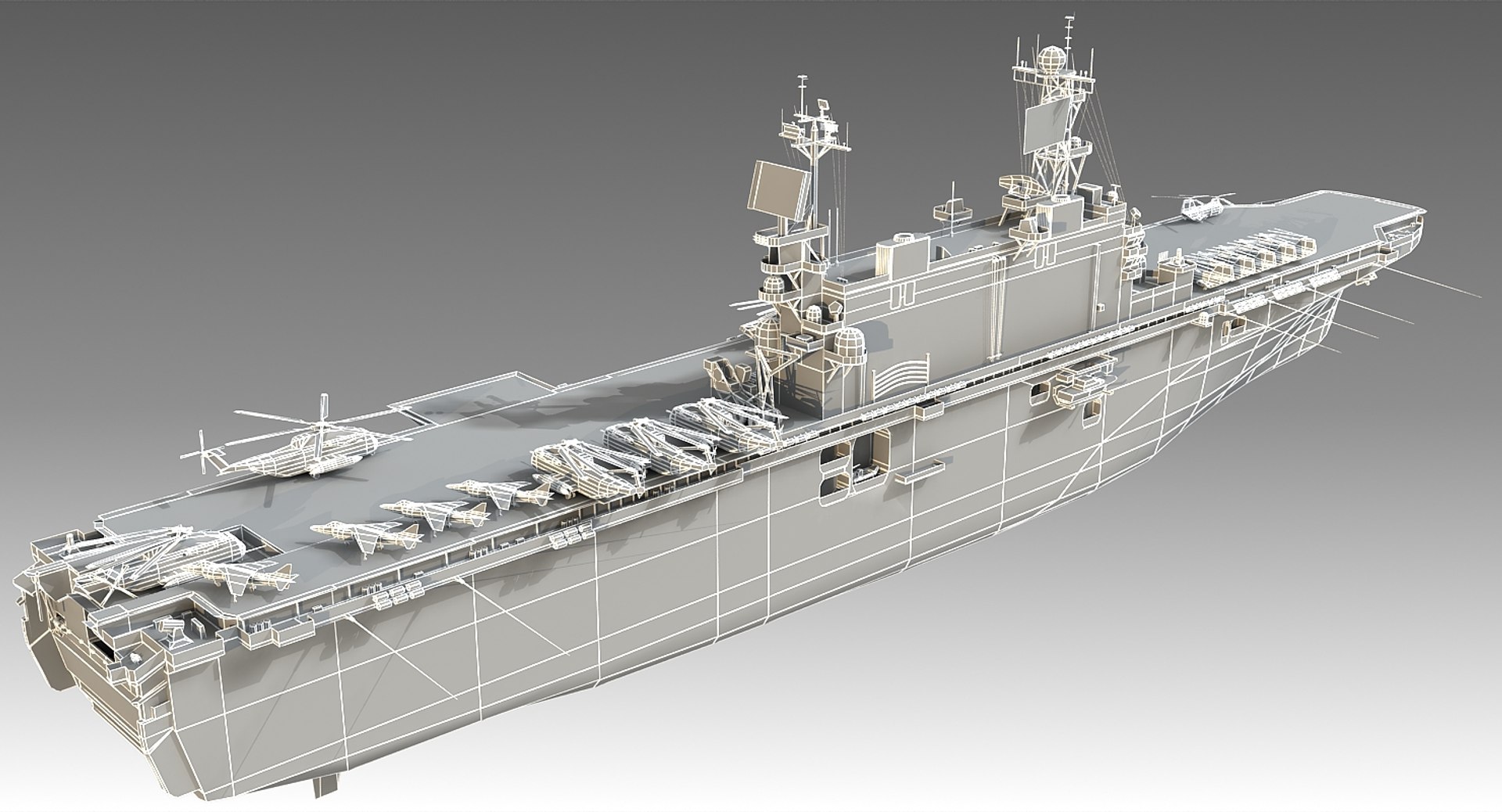 Uss Saipan Lha 2 3d 3ds