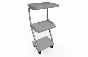 Heavy Duty Z-Style Medical Cart