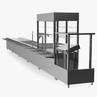 Stainless Steel Self Service Line